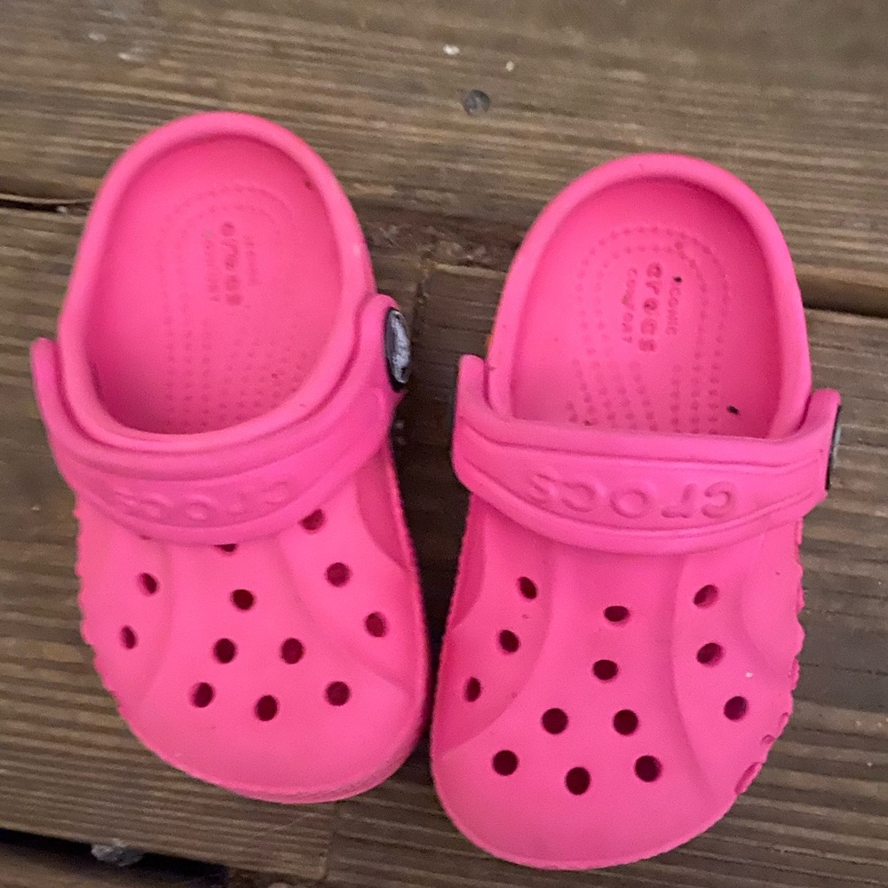 Toddler size 4 Crocs